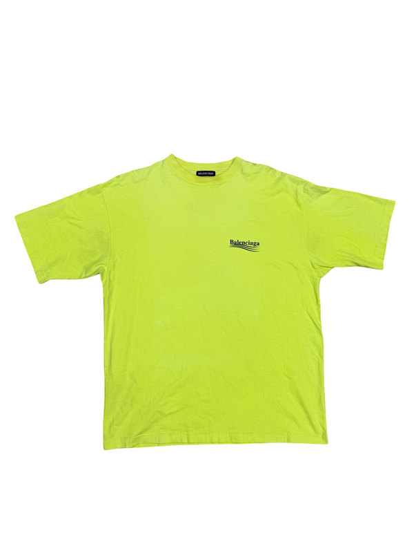 Balenciaga T Shirt Neon Green
