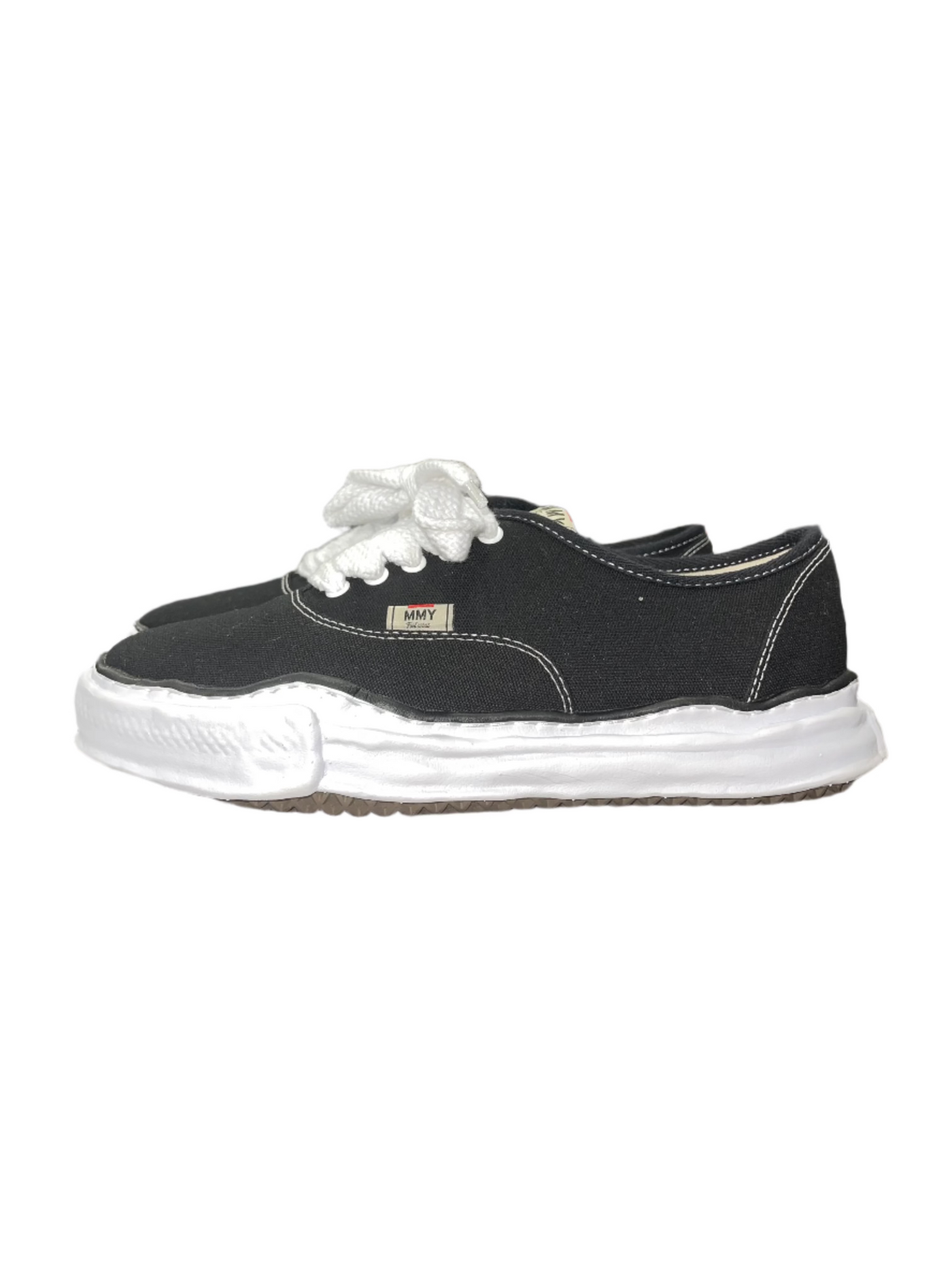 Maison Mihara Yasuhiro Baker OG Sole Canvas Low Black