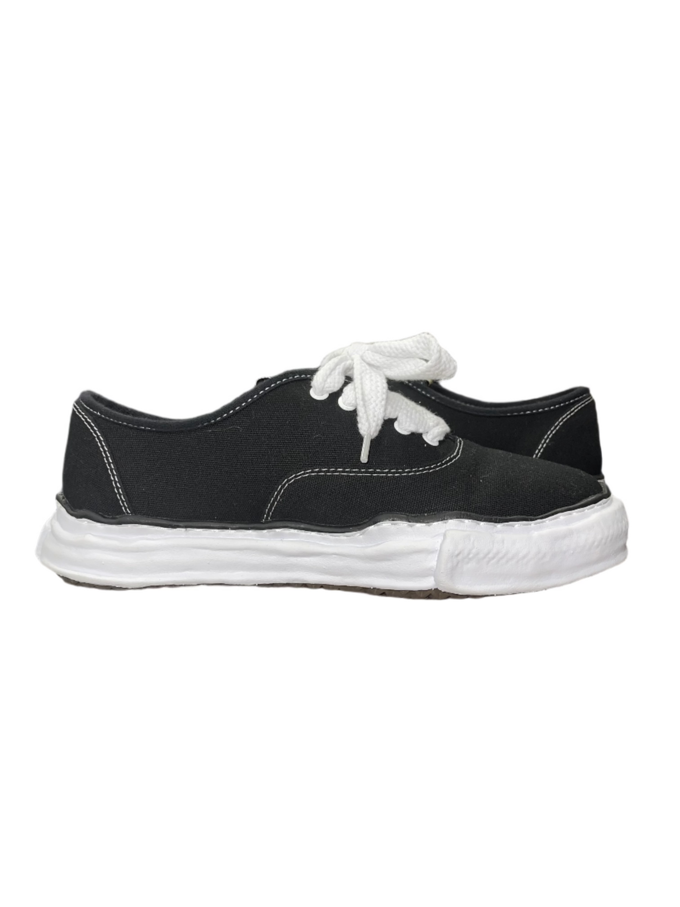 Maison Mihara Yasuhiro Baker OG Sole Canvas Low Black