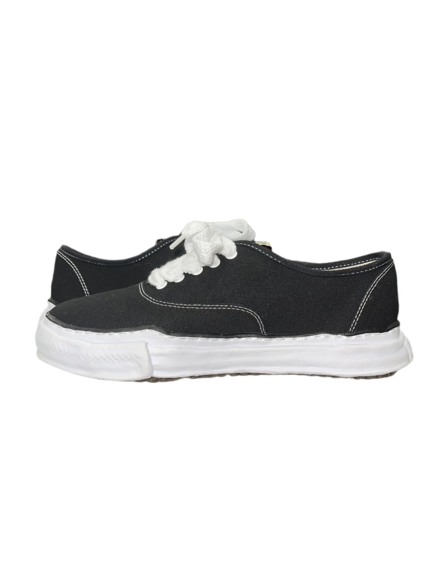 Maison Mihara Yasuhiro Baker OG Sole Canvas Low Black