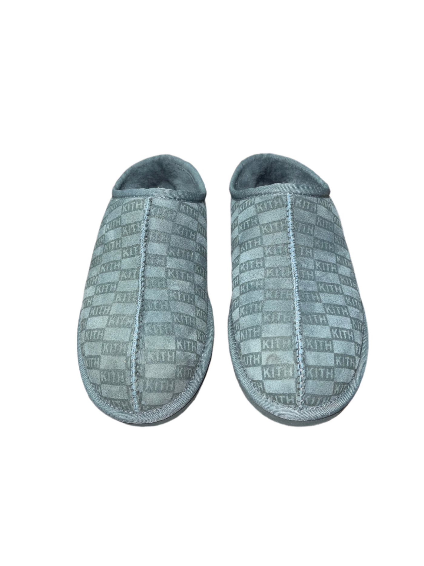 Kith Monogram Shearling Slippers