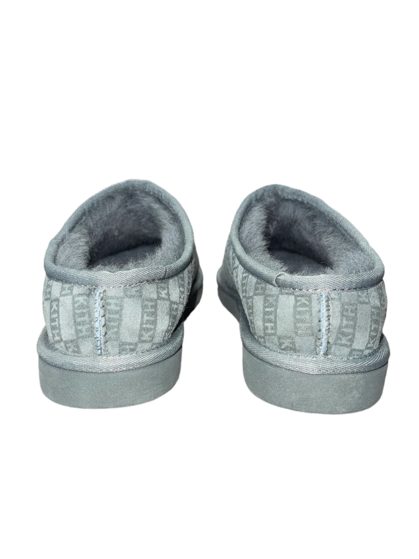 Kith Monogram Shearling Slippers
