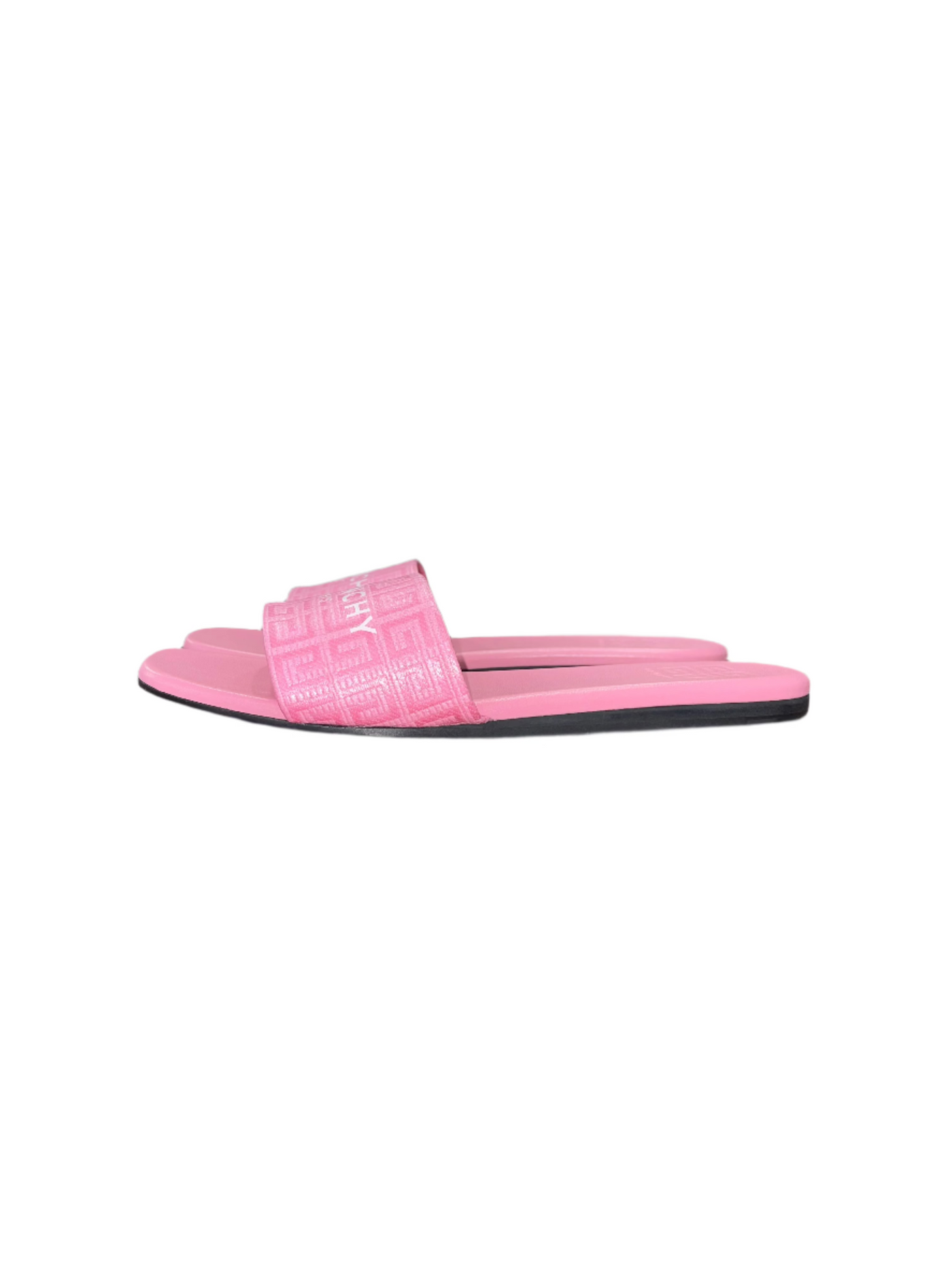 Givenchy Pink 4G Monogram Flat Sandals