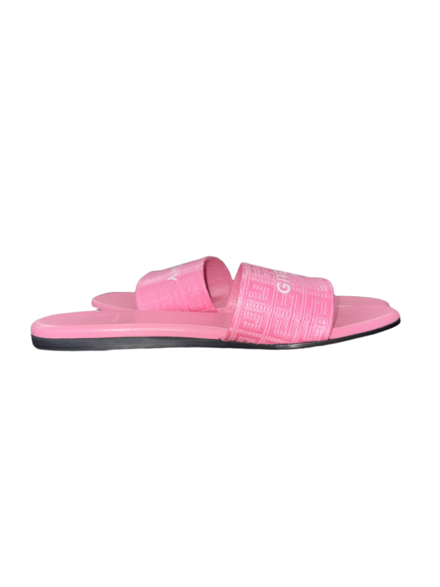 Givenchy Pink 4G Monogram Flat Sandals