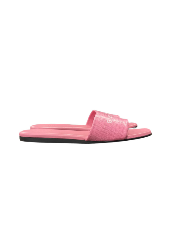 Givenchy Pink 4G Monogram Flat Sandals