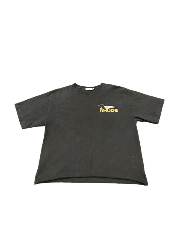 Rhude Eagle Logo T-Shirt Vintage Black