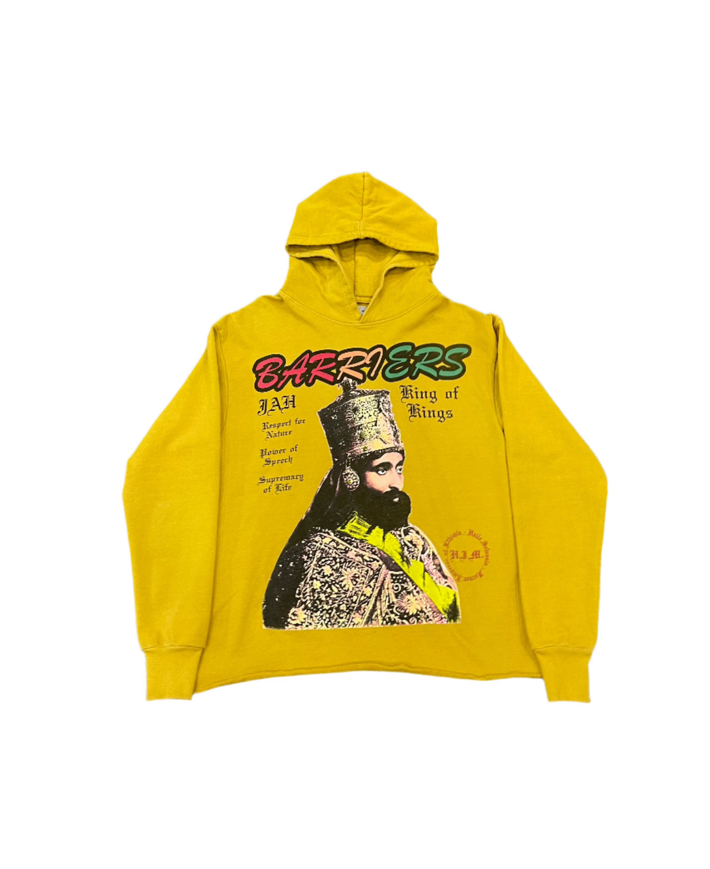 Barriers Selassie Hoodie Yellow