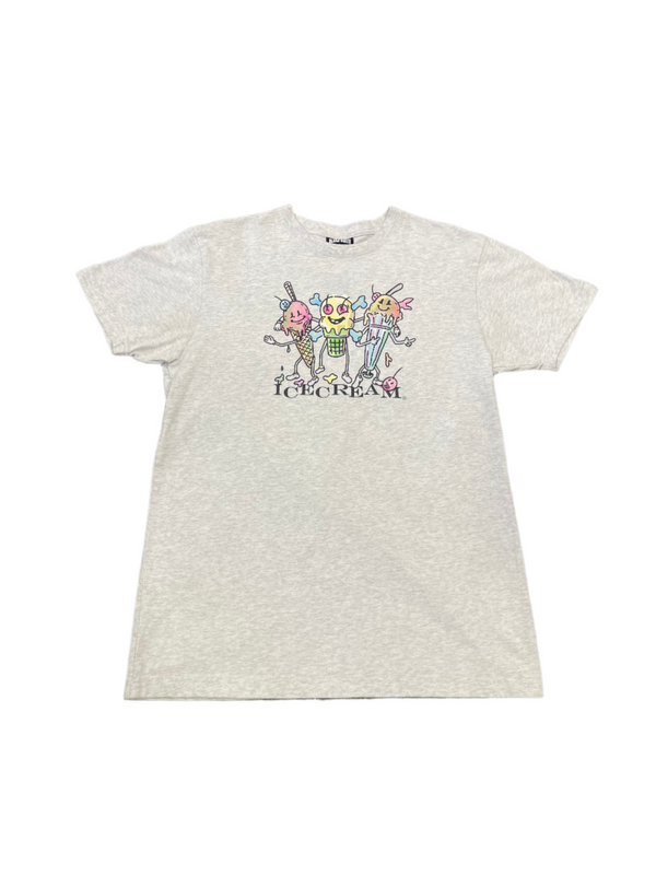 Billionaire Boys Club x Ice Cream T-Shirt Light Gray