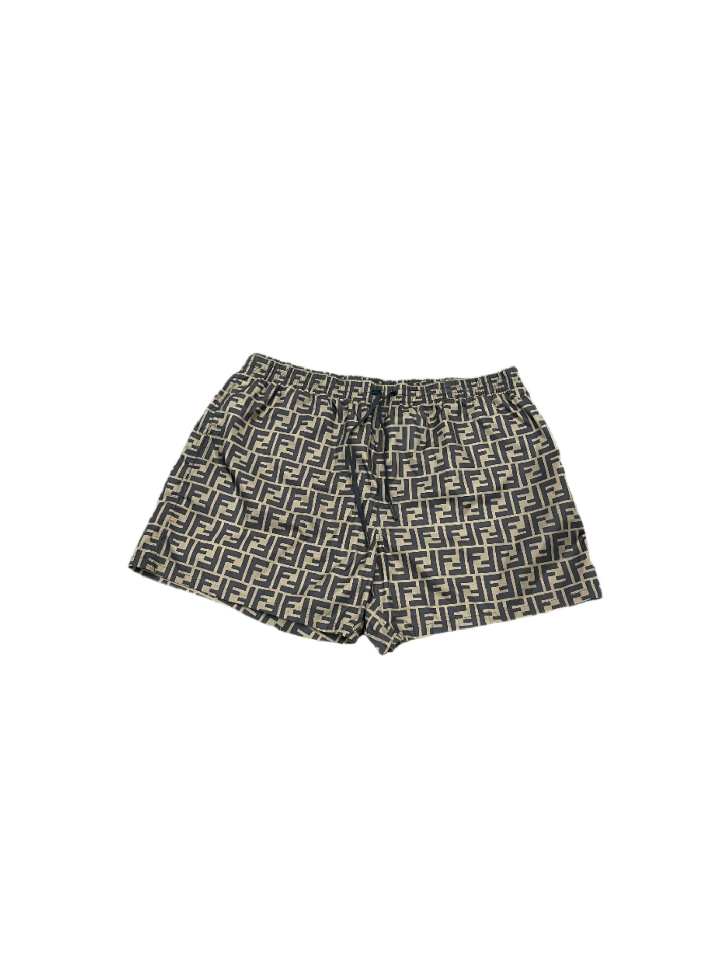 Fendi Swim Shorts Brown