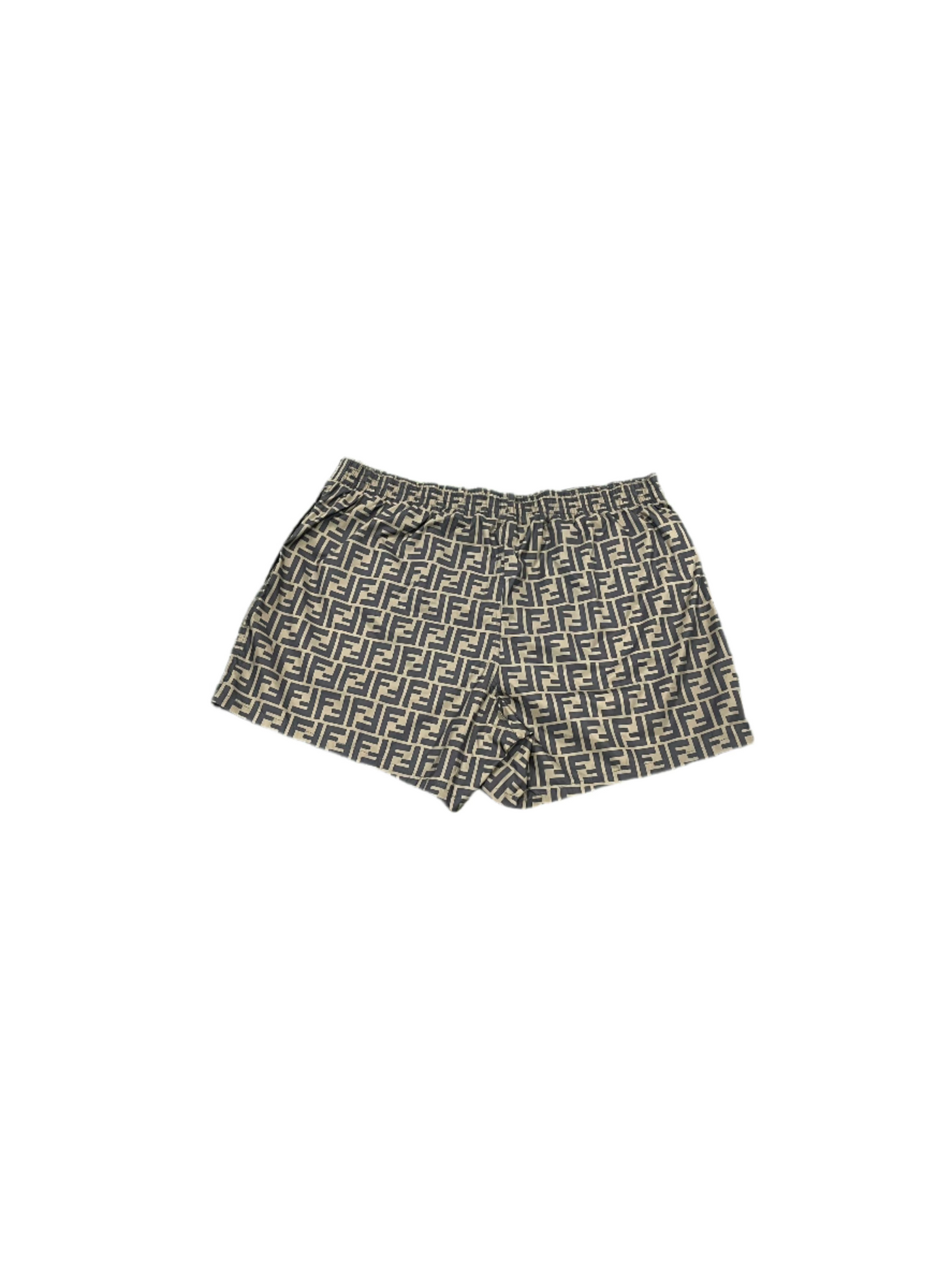Fendi Swim Shorts Brown