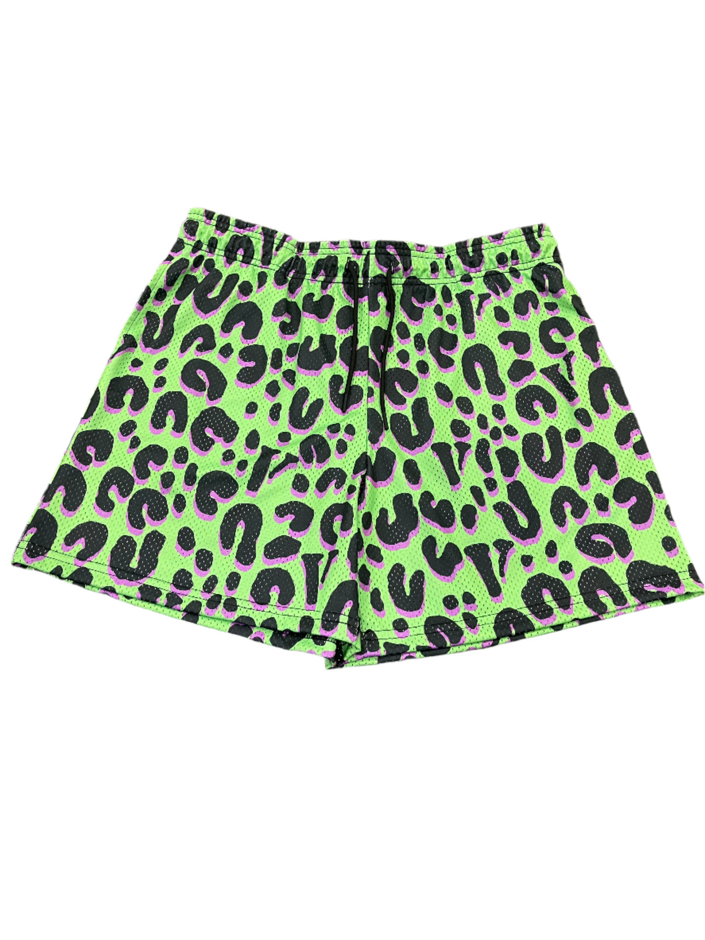 Vlone Rodman Cheetah Shorts Green