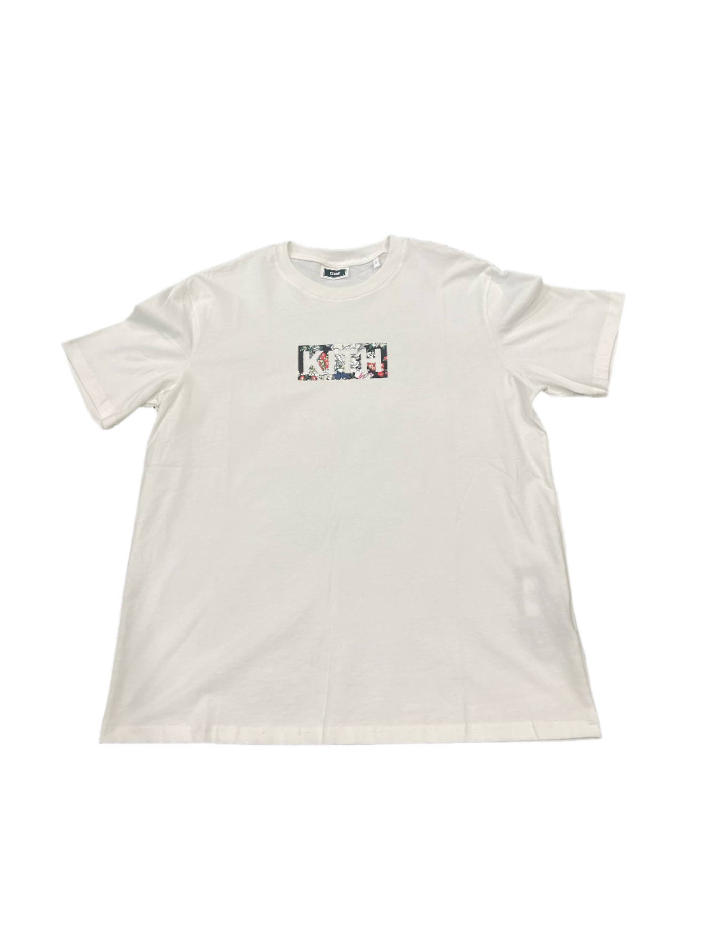 Kith Floral Classic Logo T-Shirt White