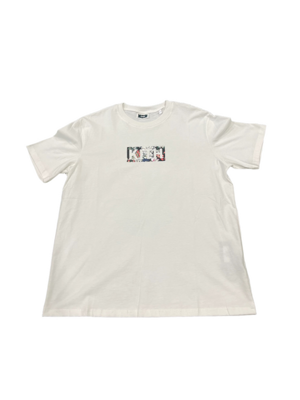 Kith Floral Classic Logo T-Shirt White