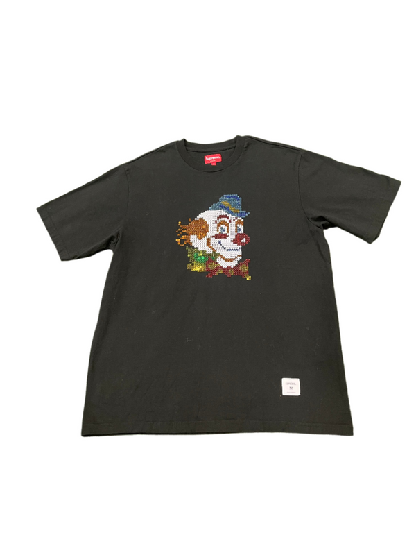 Supreme Clown Sequin T-Shirt Black