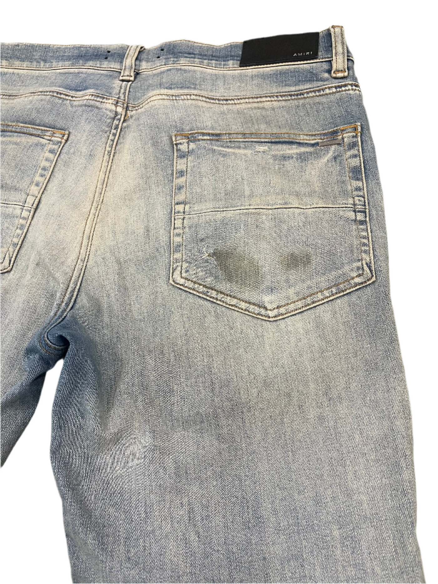 Amiri MX1 Patchwork Jeans Indigo