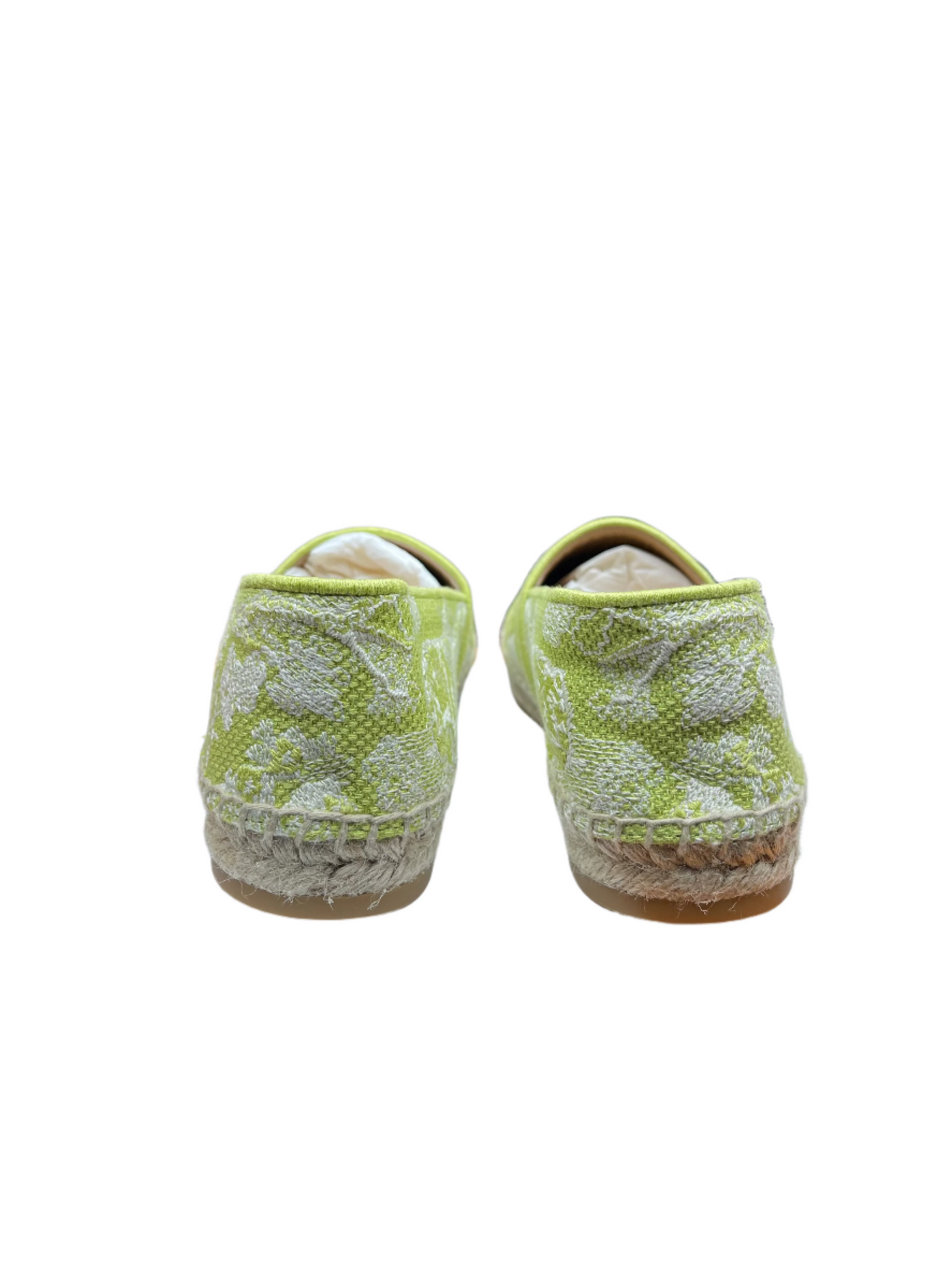 Dior Granville Espadrilles Lime Green