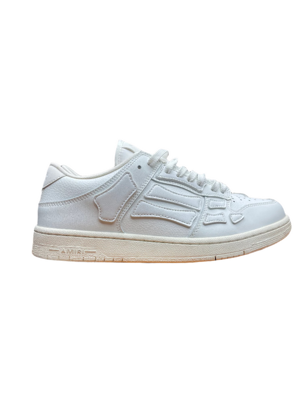 Amiri Skel Top Low Triple White
