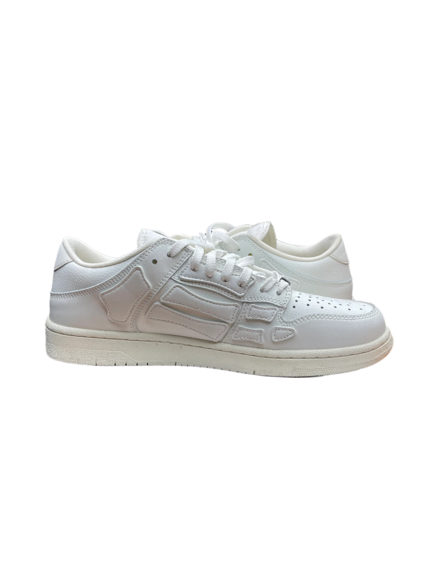 Amiri Skel Top Low Triple White