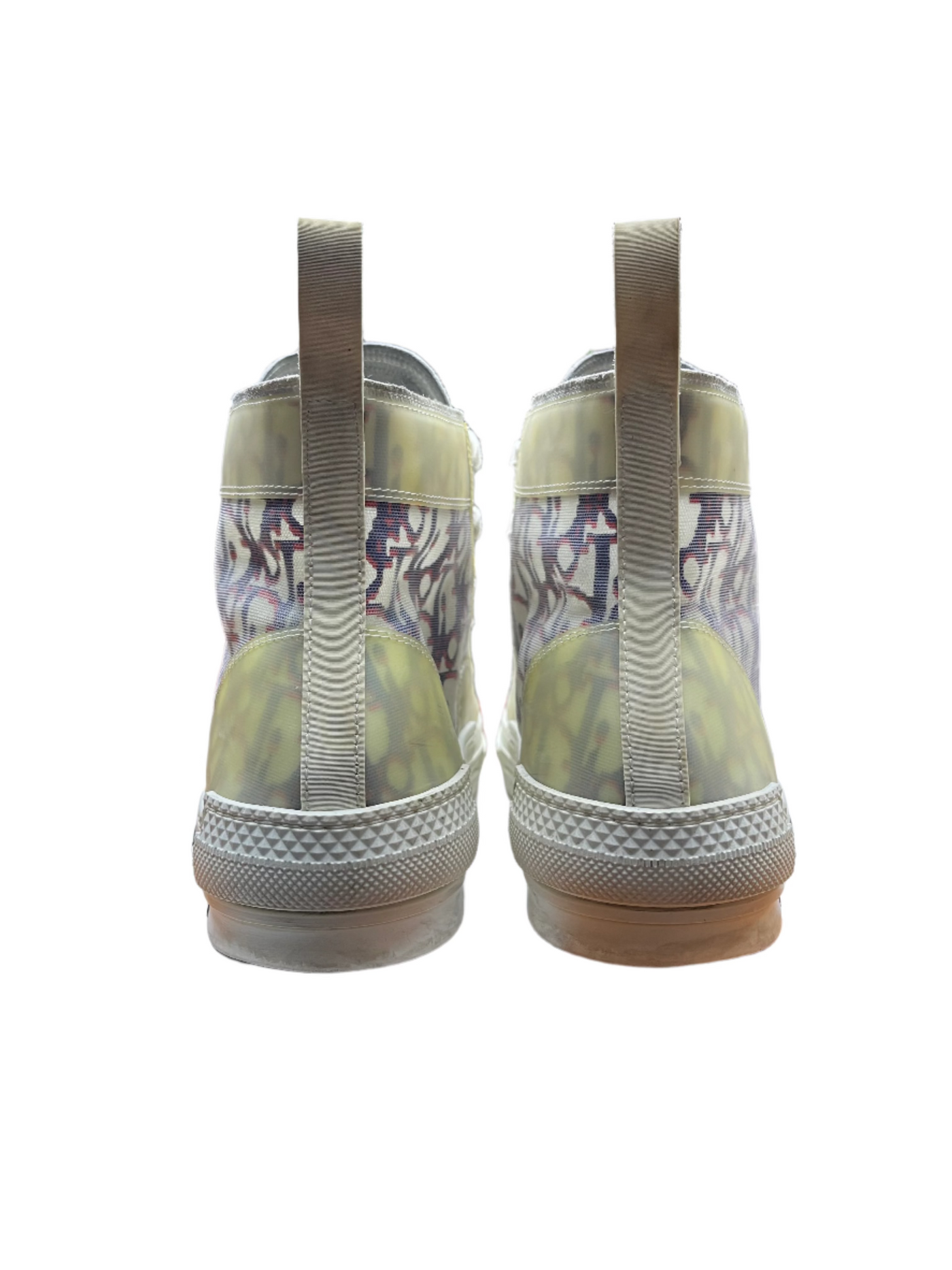 Dior B23 High Top Oblique Monogram White Blue Burgundy
