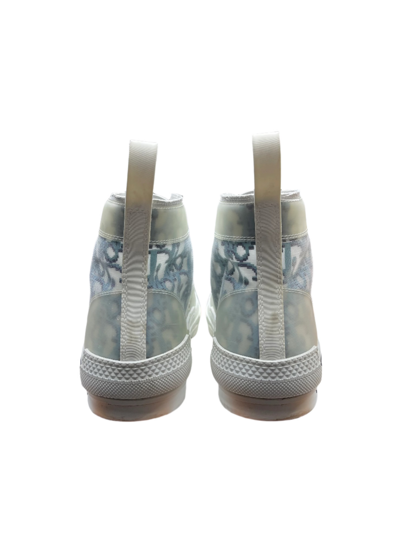 Dior B23 High Top Oblique Monogram White Blue