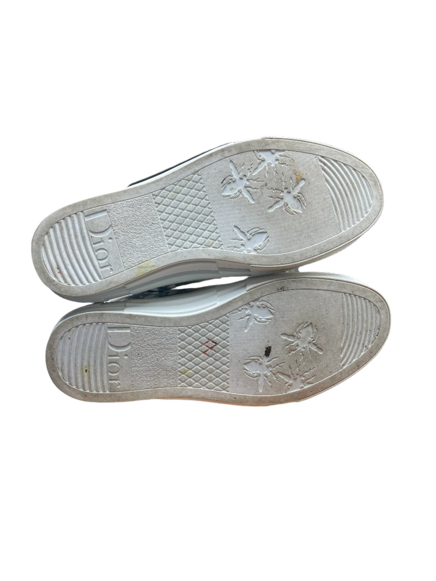 Dior B23 High Top Oblique Monogram White Blue