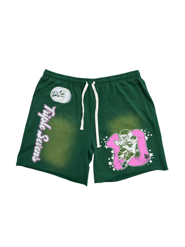 Triple Sevens All Star Shorts Green