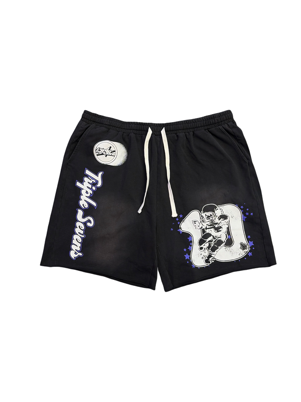 Triple Sevens All Star Jersey Shorts Black