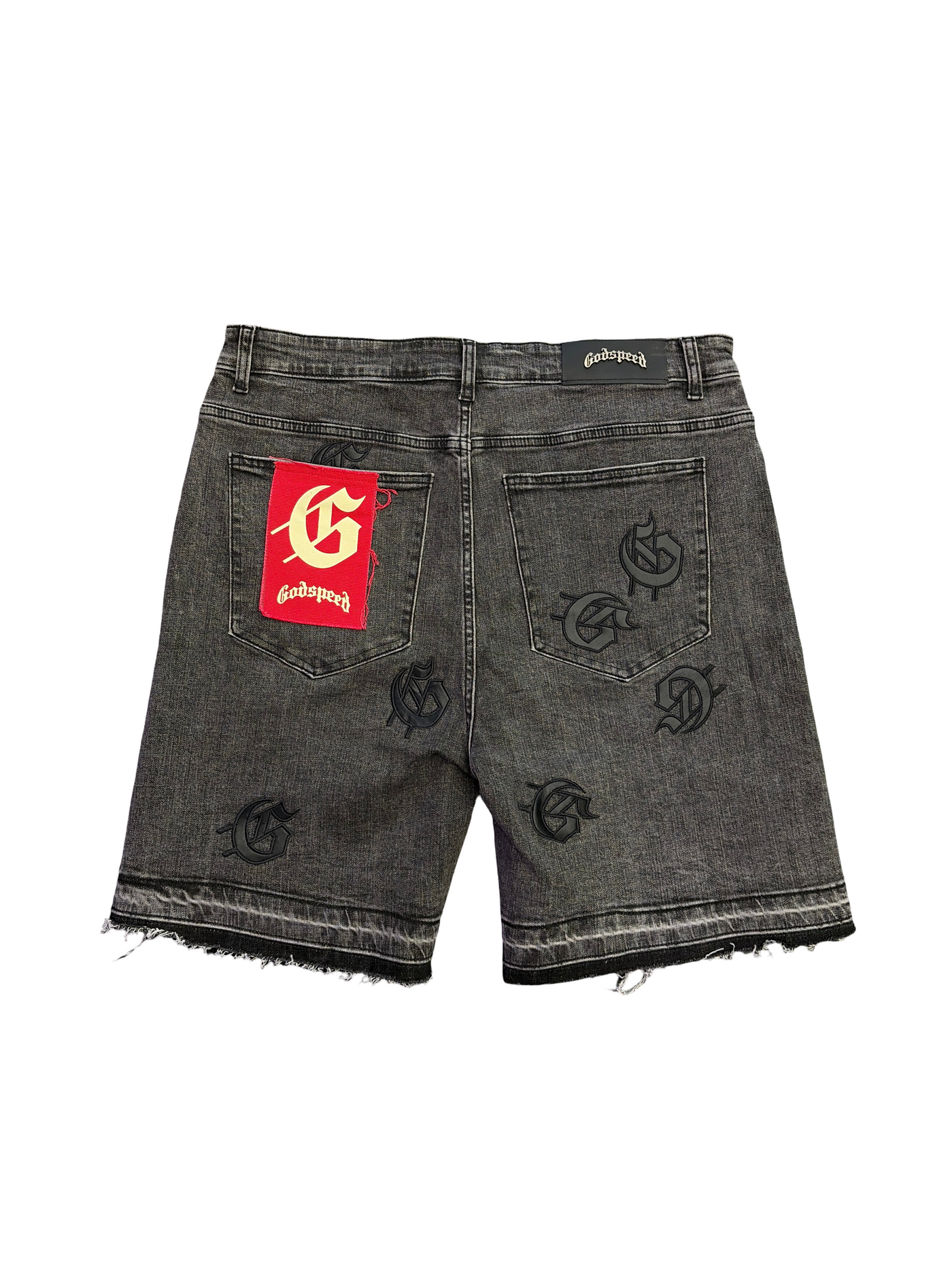 Godspeed Infinity Denim Shorts Grey