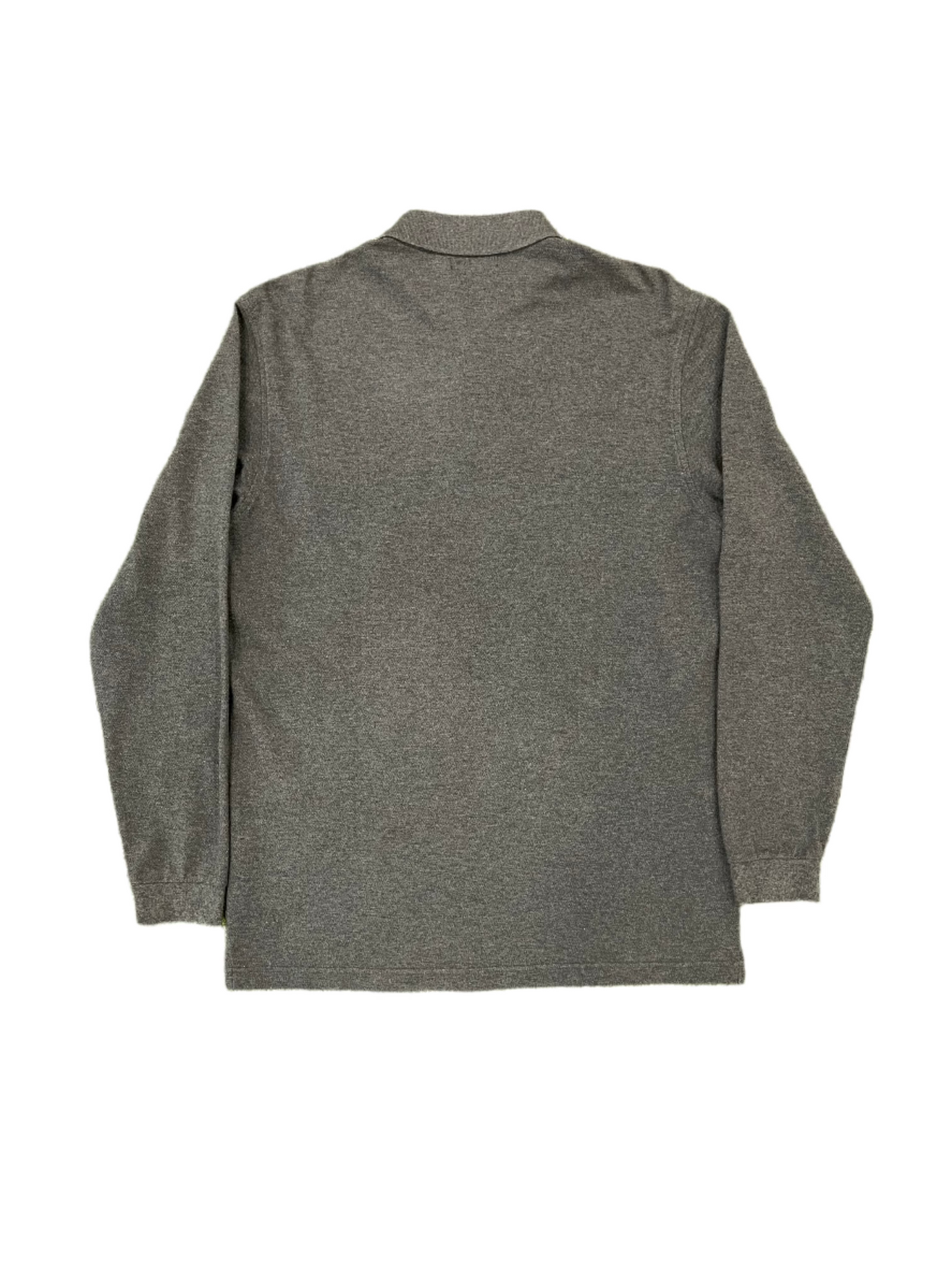 Burberry Cotton L/S Polo Shirt Grey