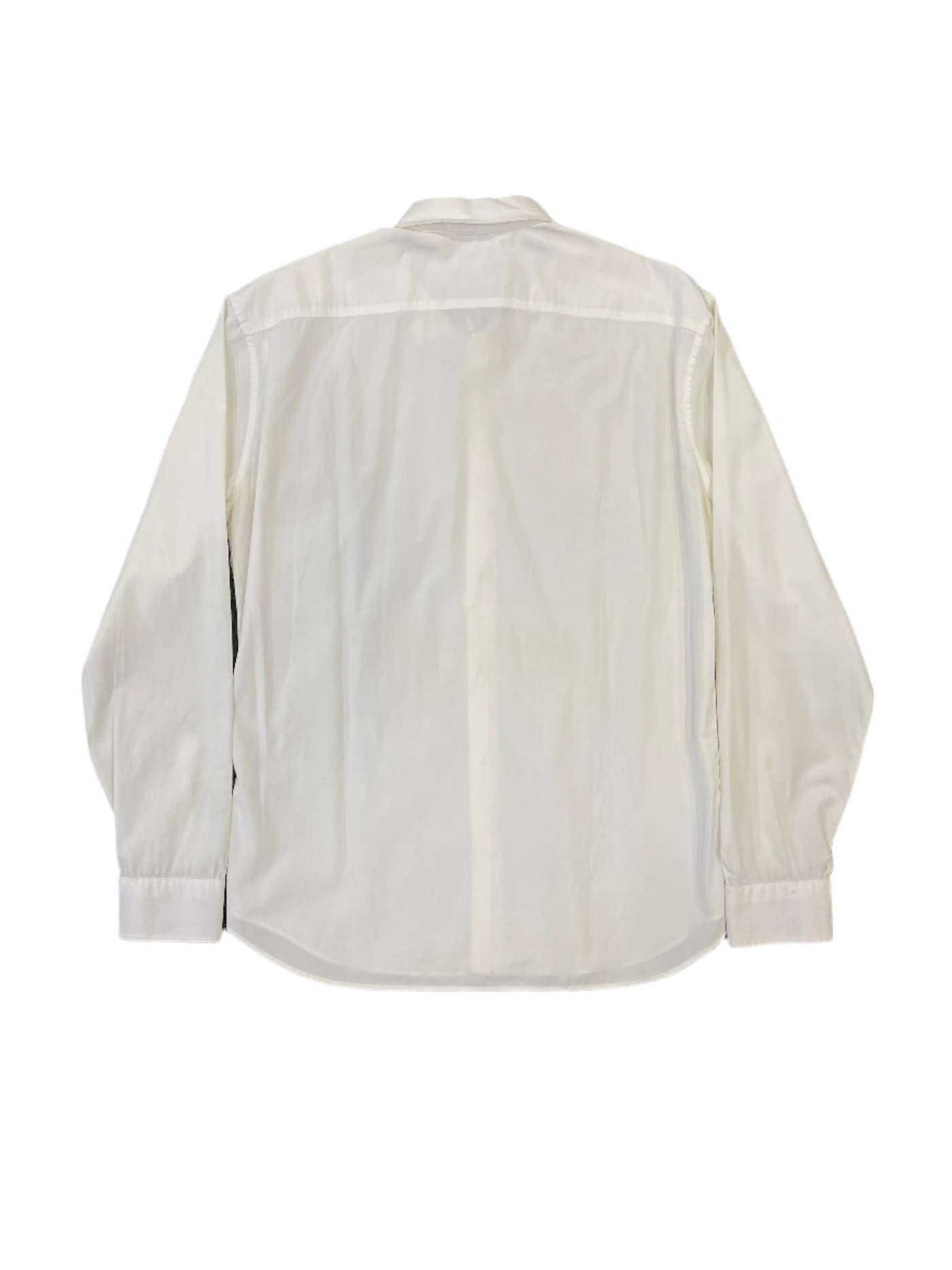 Burberry L/S Polo Dress Shirt White