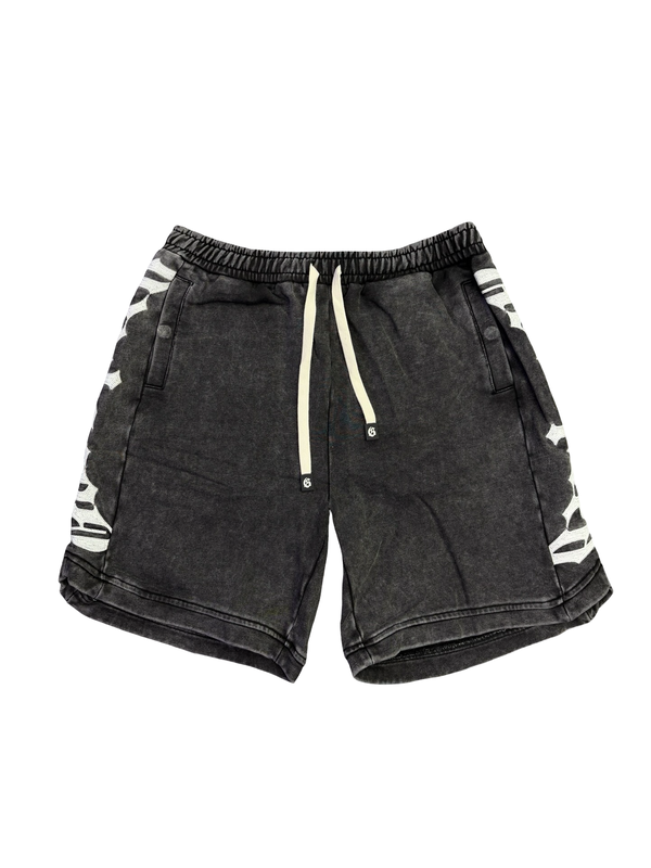 Godspeed Courtside Shorts Charcoal Wash