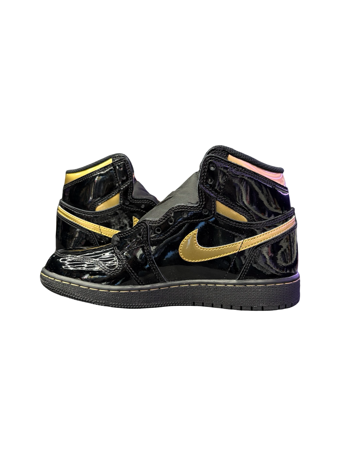 Nike Air Jordan 1 Retro High (GS) Black Metallic Gold