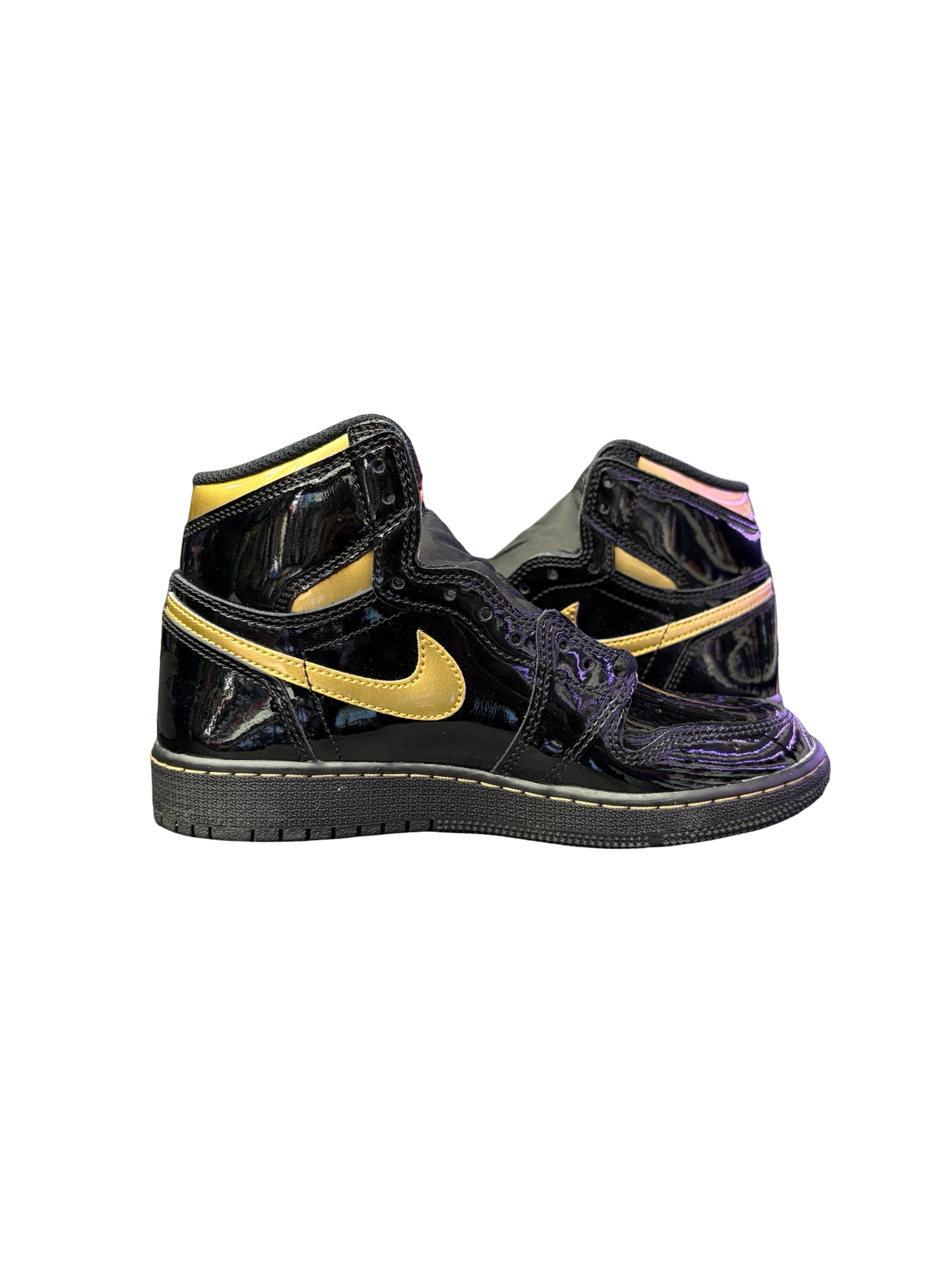 Nike Air Jordan 1 Retro High (GS) Black Metallic Gold
