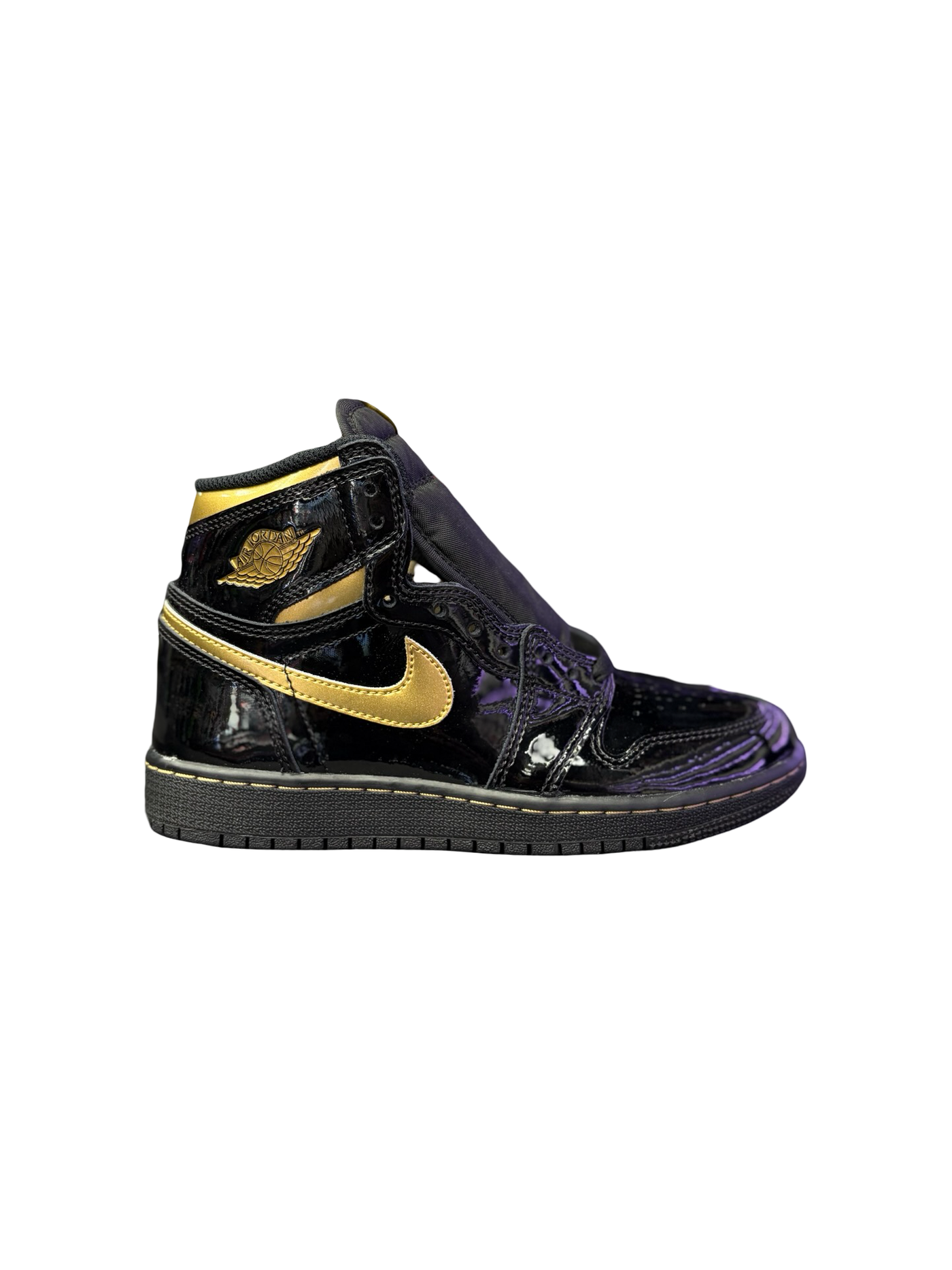 Nike Air Jordan 1 Retro High (GS) Black Metallic Gold