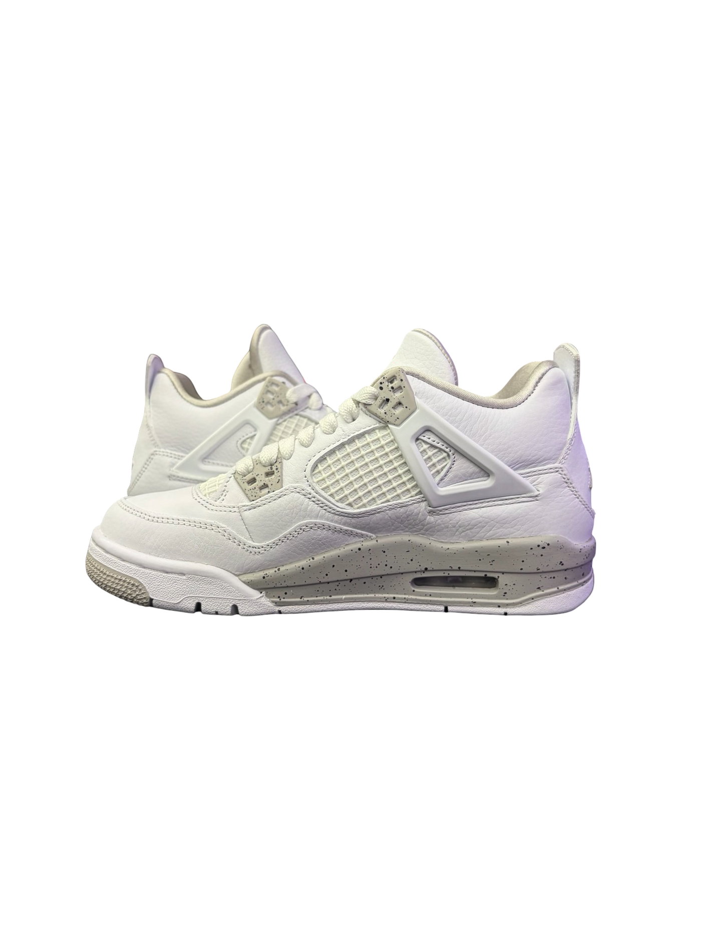 Nike Air Jordan 4 Retro (GS) White Oreo