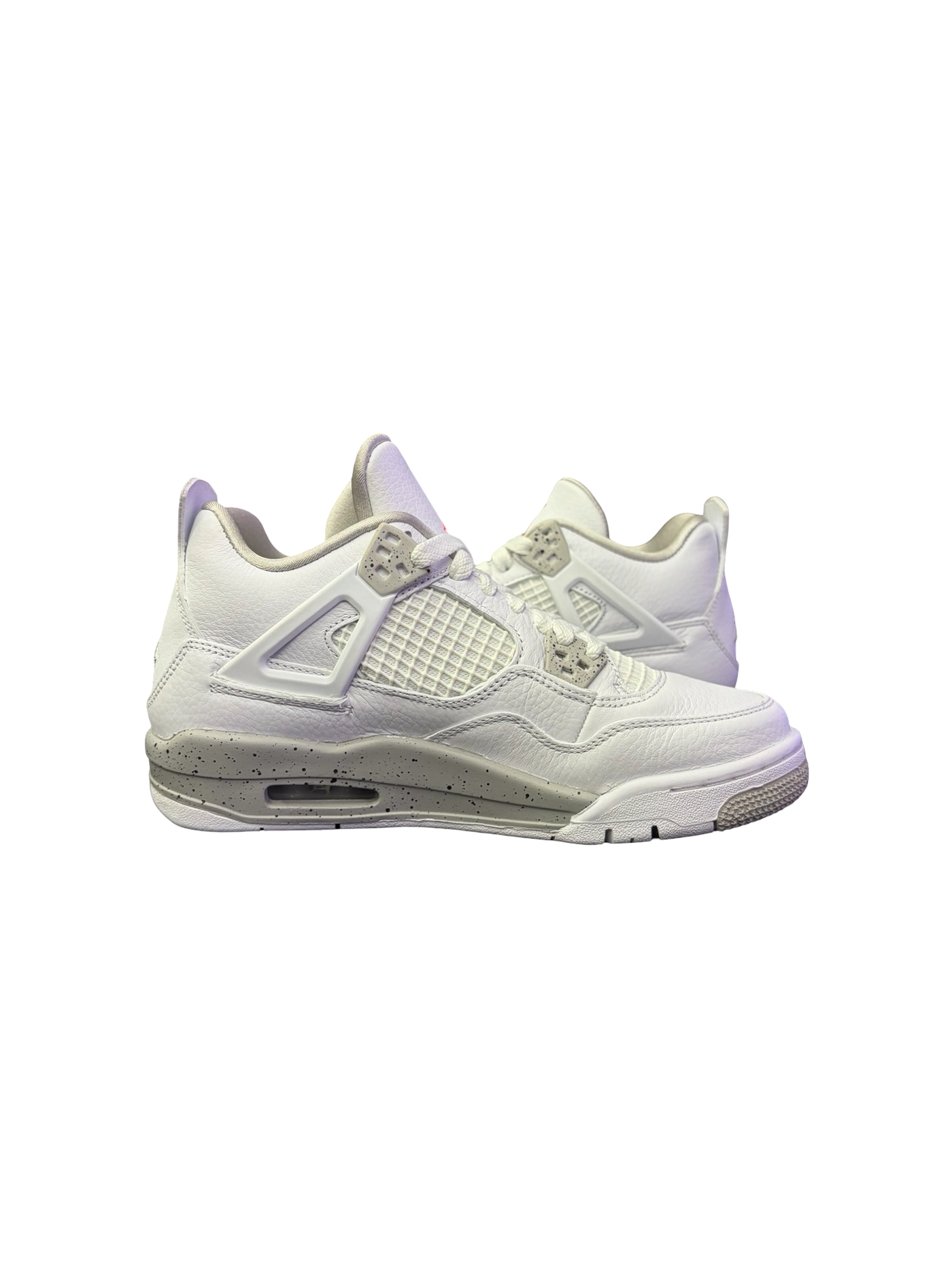 Nike Air Jordan 4 Retro (GS) White Oreo