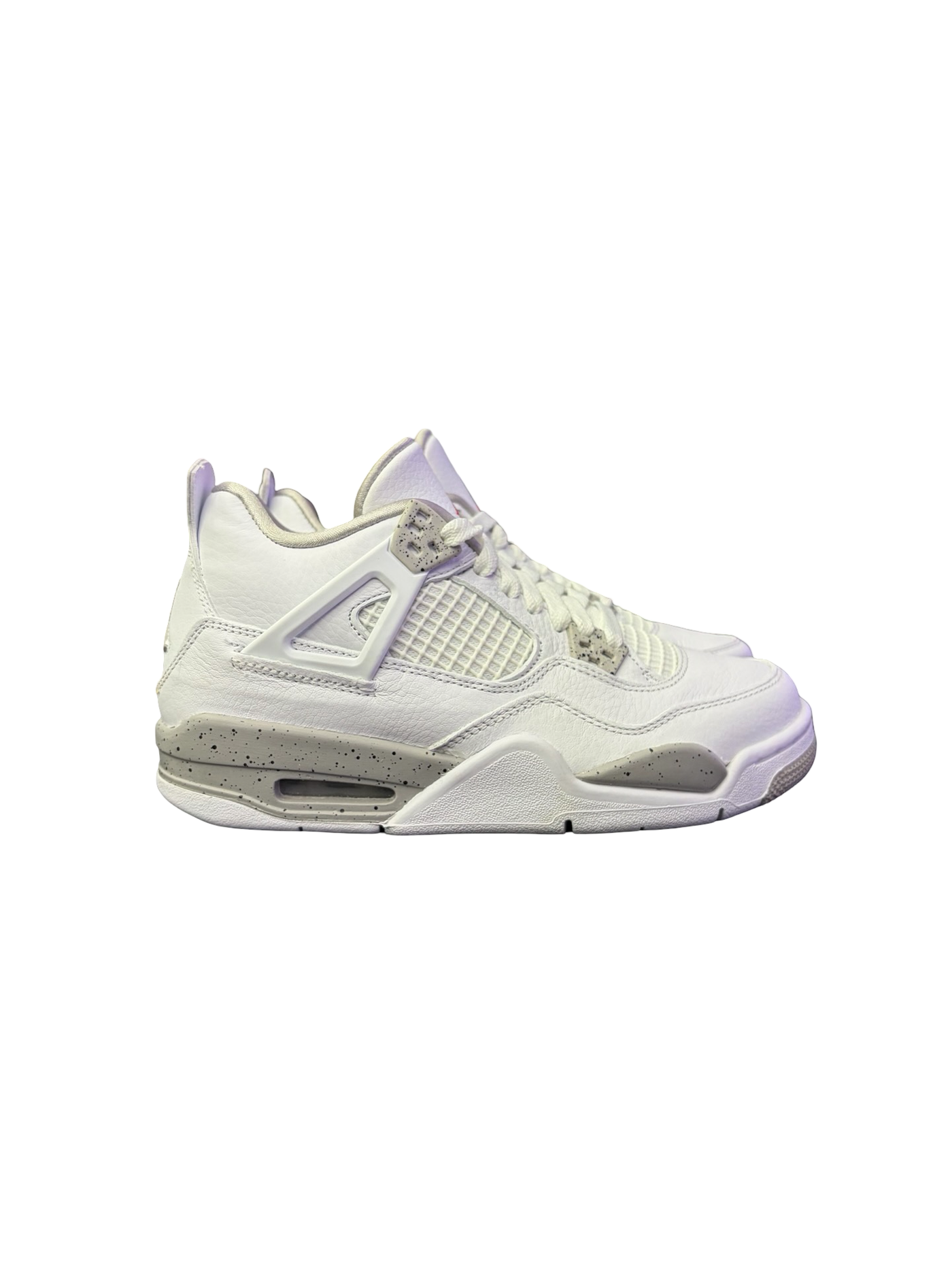 Nike Air Jordan 4 Retro (GS) White Oreo