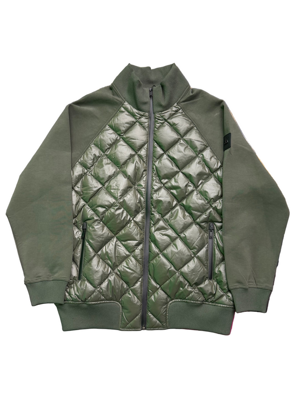 Moose Knuckles Hoyt Bomber Jacket Park Green
