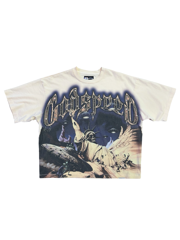 Godspeed Divine Extinction T-Shirt Bone