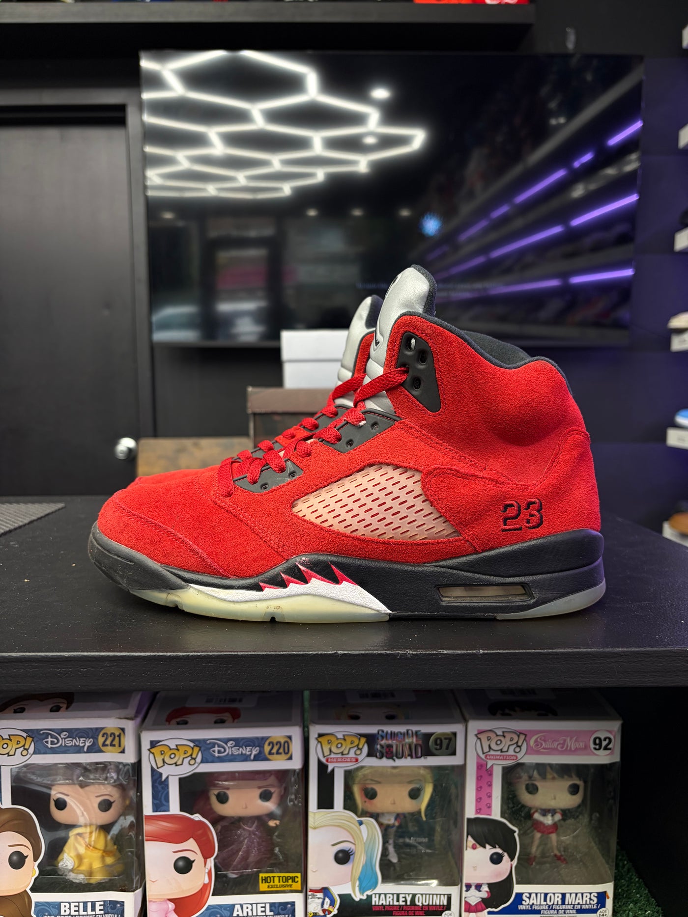 Nike Air Jordan 5 Retro Raging Bull Red