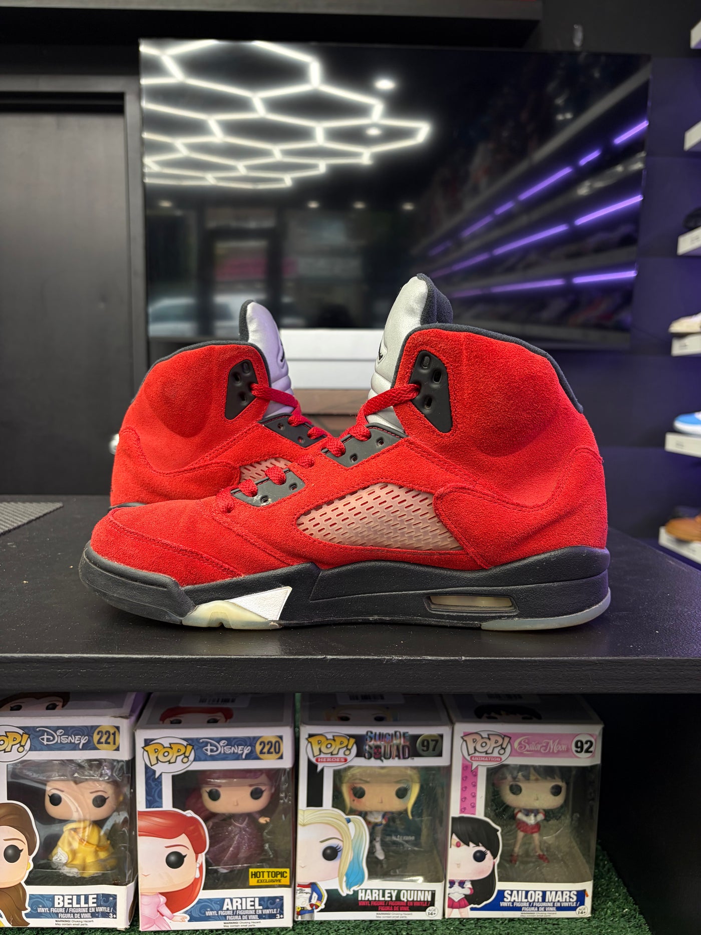 Nike Air Jordan 5 Retro Raging Bull Red