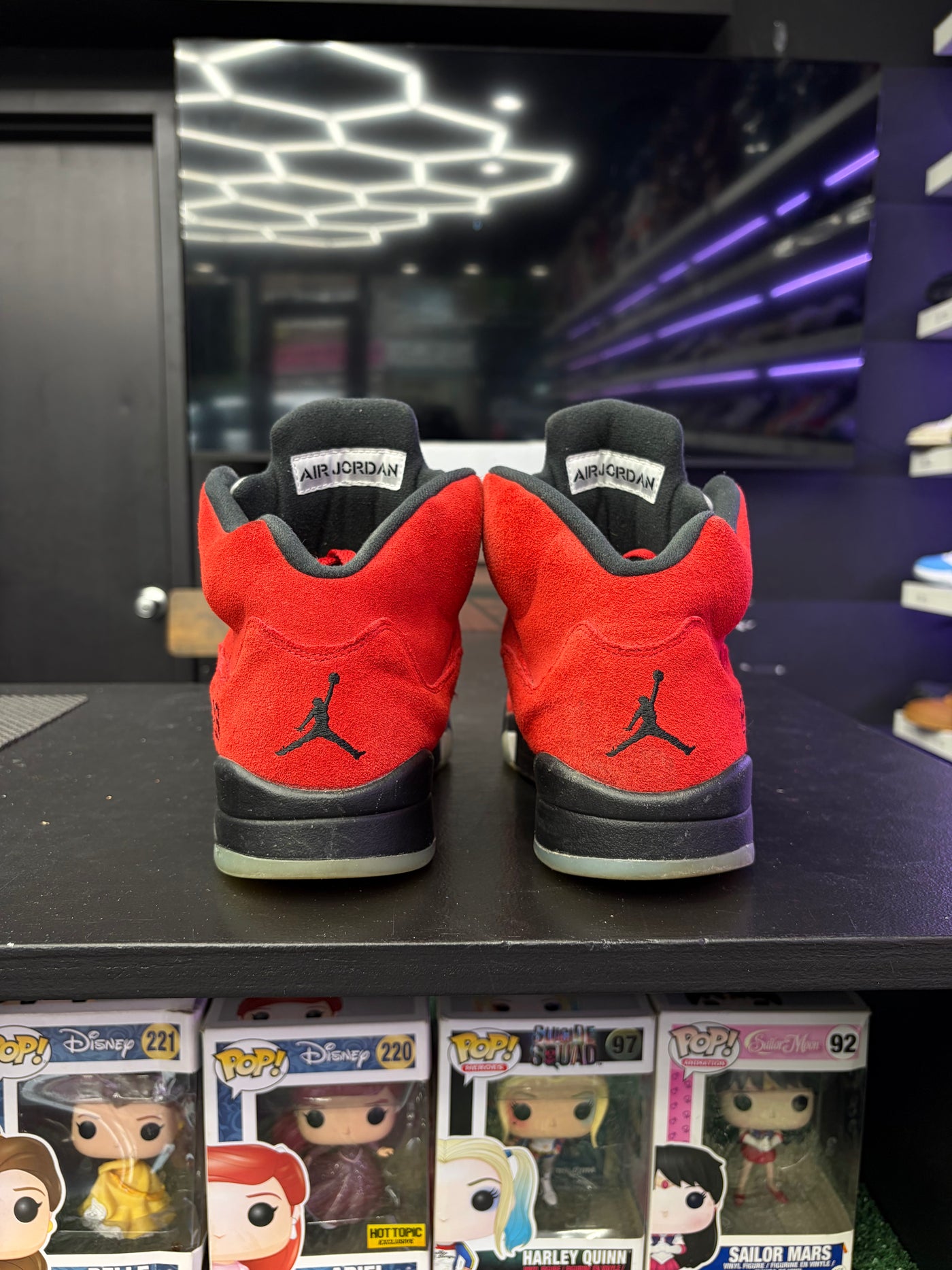 Nike Air Jordan 5 Retro Raging Bull Red
