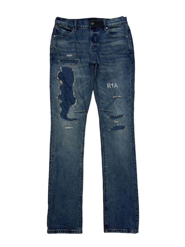RTA Olivier Distressed Jeans Blue