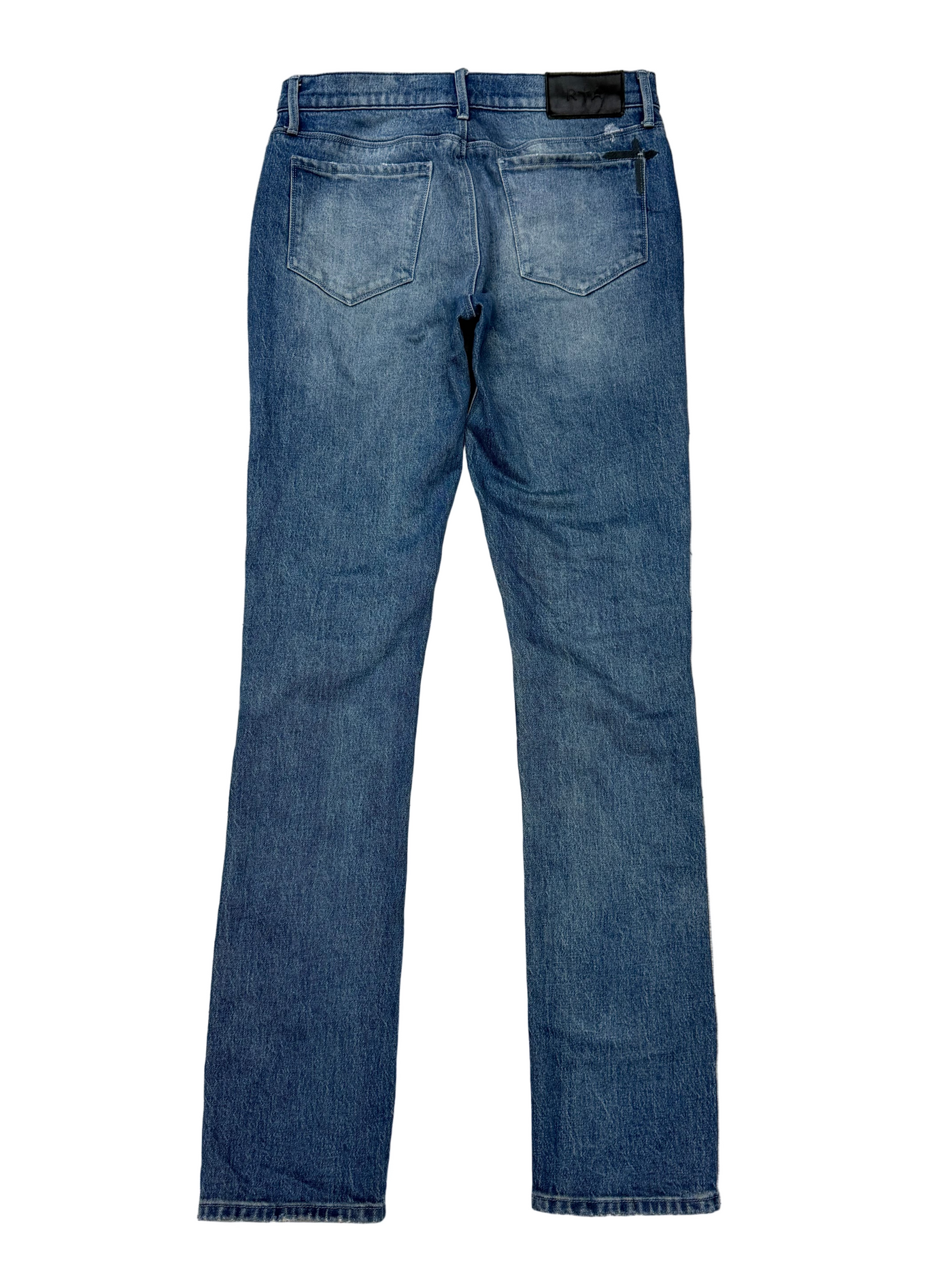 RTA Olivier Distressed Jeans Blue