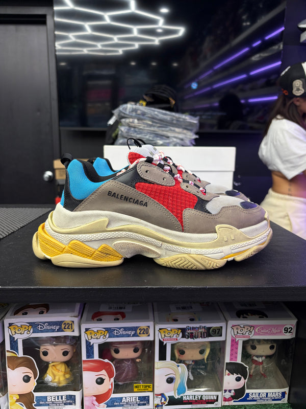 Balenciaga Triple S Sneaker Blue Red