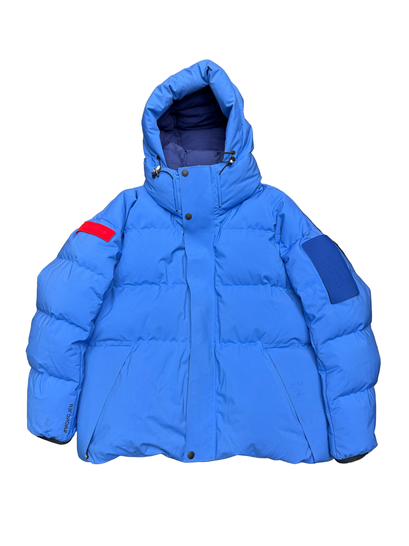 Moncler Grenoble Taku Down Jacket Blue
