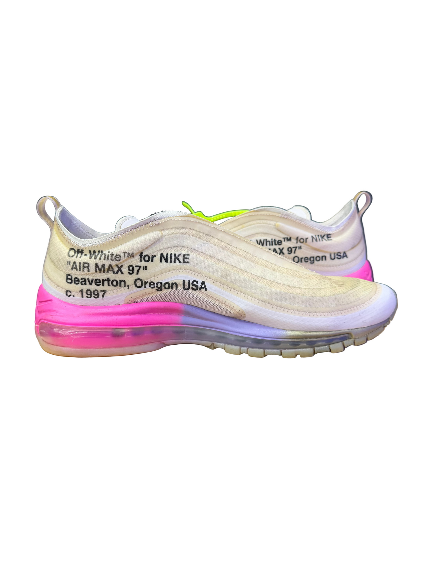 Nike Air Max 97 x Off-White Elemental Rose Serena Queen