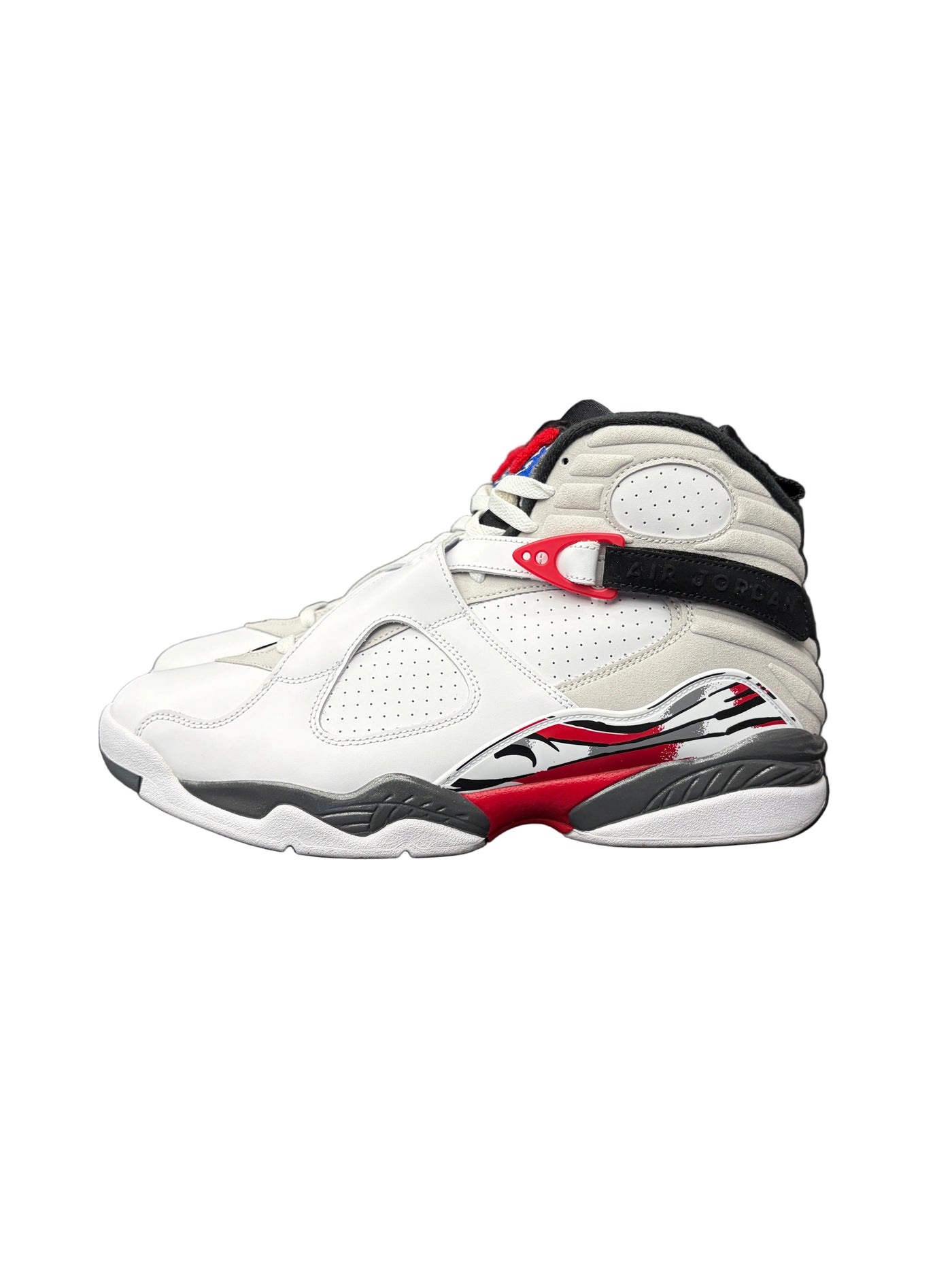 Nike Air Jordan 8 Retro White True Red