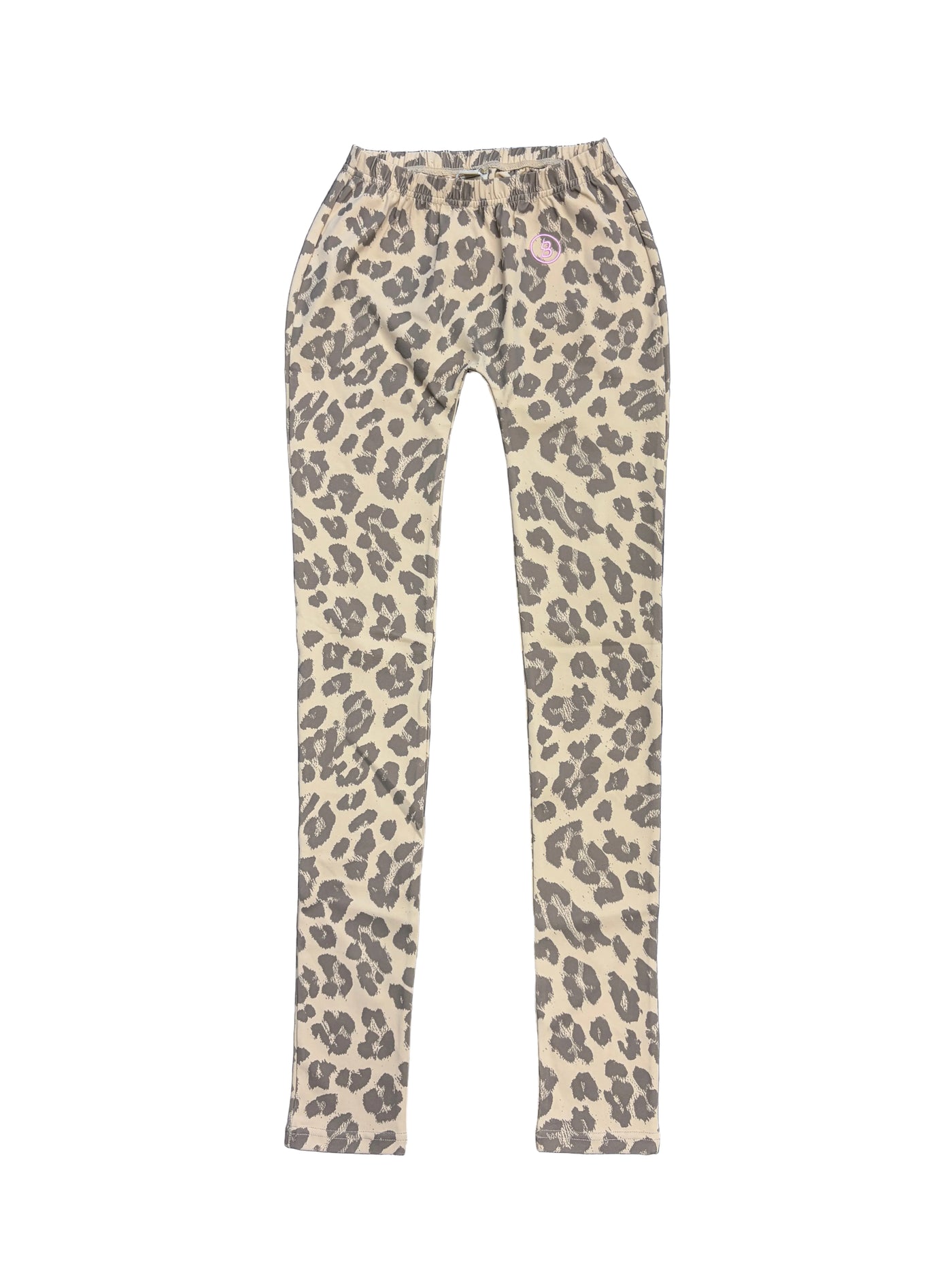 Body By Raven Basics 2.0 Pants Leopard Baby Pink