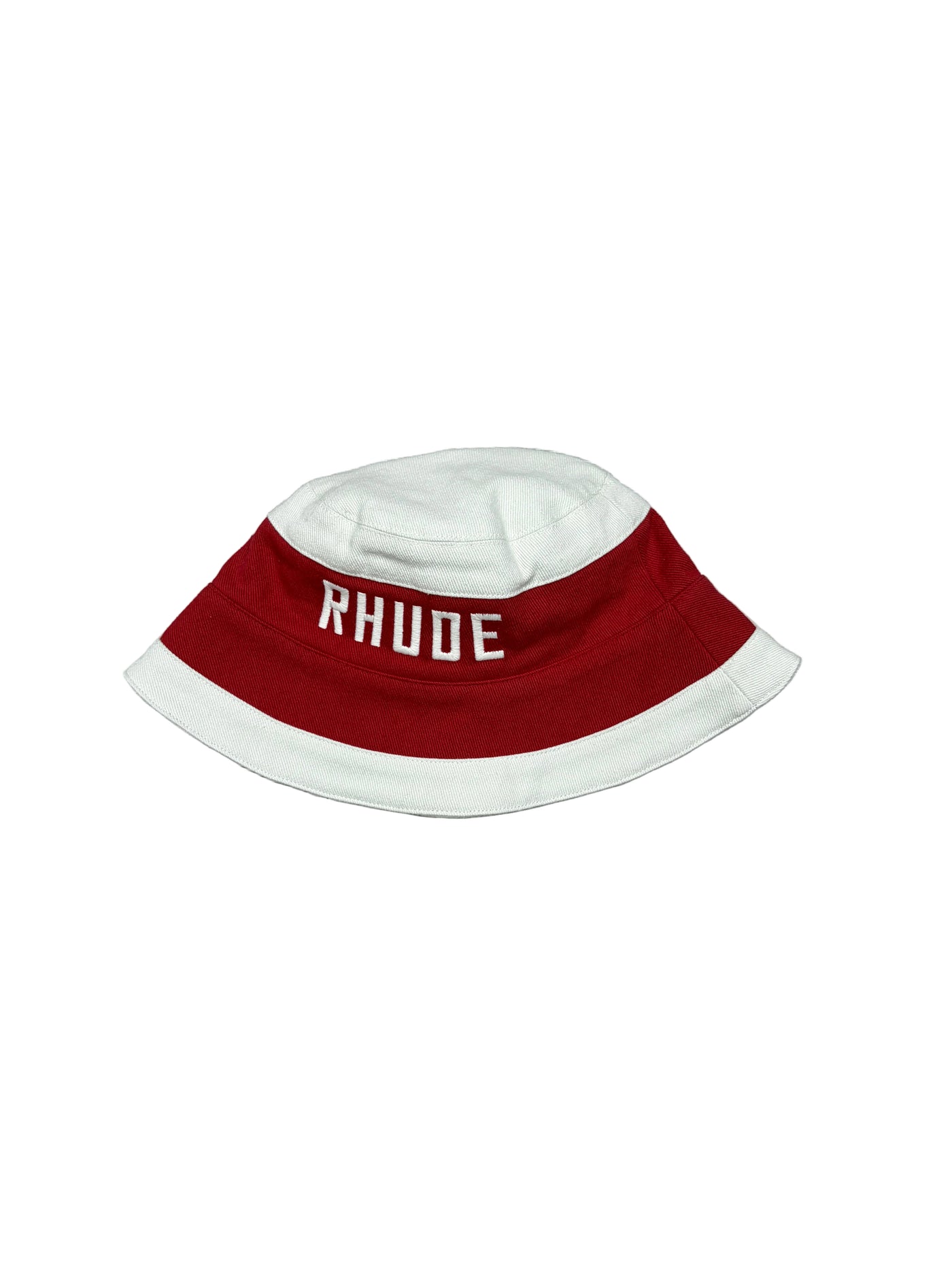Rhude East Hampton Bucket Hat Red White
